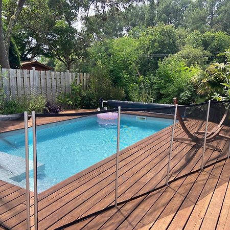 Villa Arcachon 12 Pers Avec Piscine Chauffee 1 Mai Au 30 Sept ภายนอก รูปภาพ